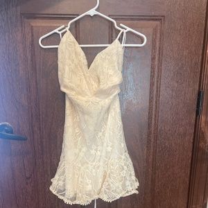 Lulus Lace Mini Dress